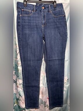 NWT Seven7 Tummyless High Rise Skinny Jeans Control Panel Mulan Wash 12 / 31